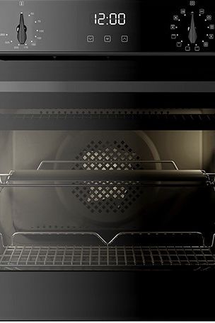 Black SL300BL Twelve function multifunction oven