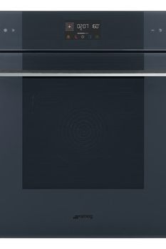 Dark Slate Gray SMEG Linea Galileo Traditional Pyro Oven