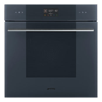 Dark Slate Gray SMEG Linea Galileo Traditional Pyro Oven
