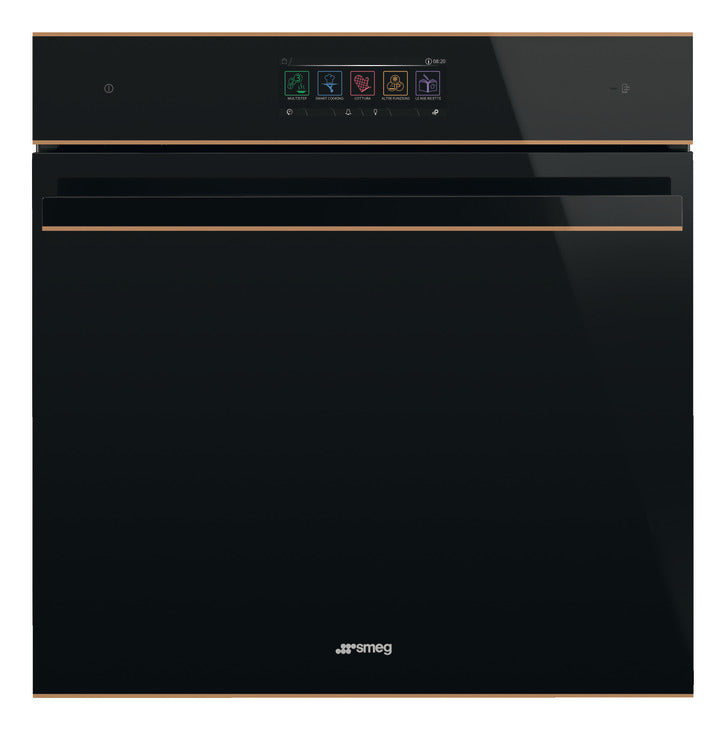 Black Smeg Dolce Stil Novo Galileo SteamOne Oven