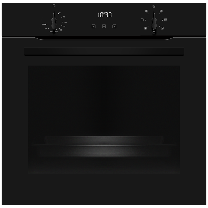 Black SL200BL Seven function fan oven