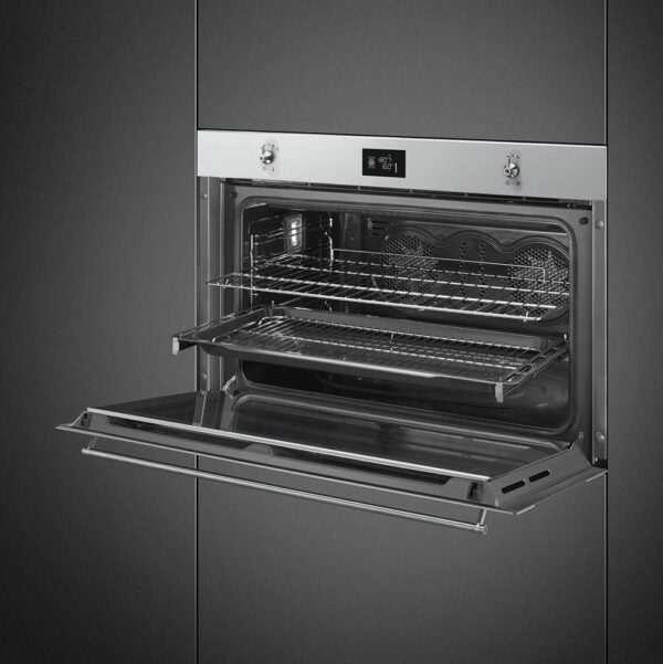 SMEG SF9390X1 90cm Built-In Multifunction Single Oven – Stainless Steel - Core Appliances