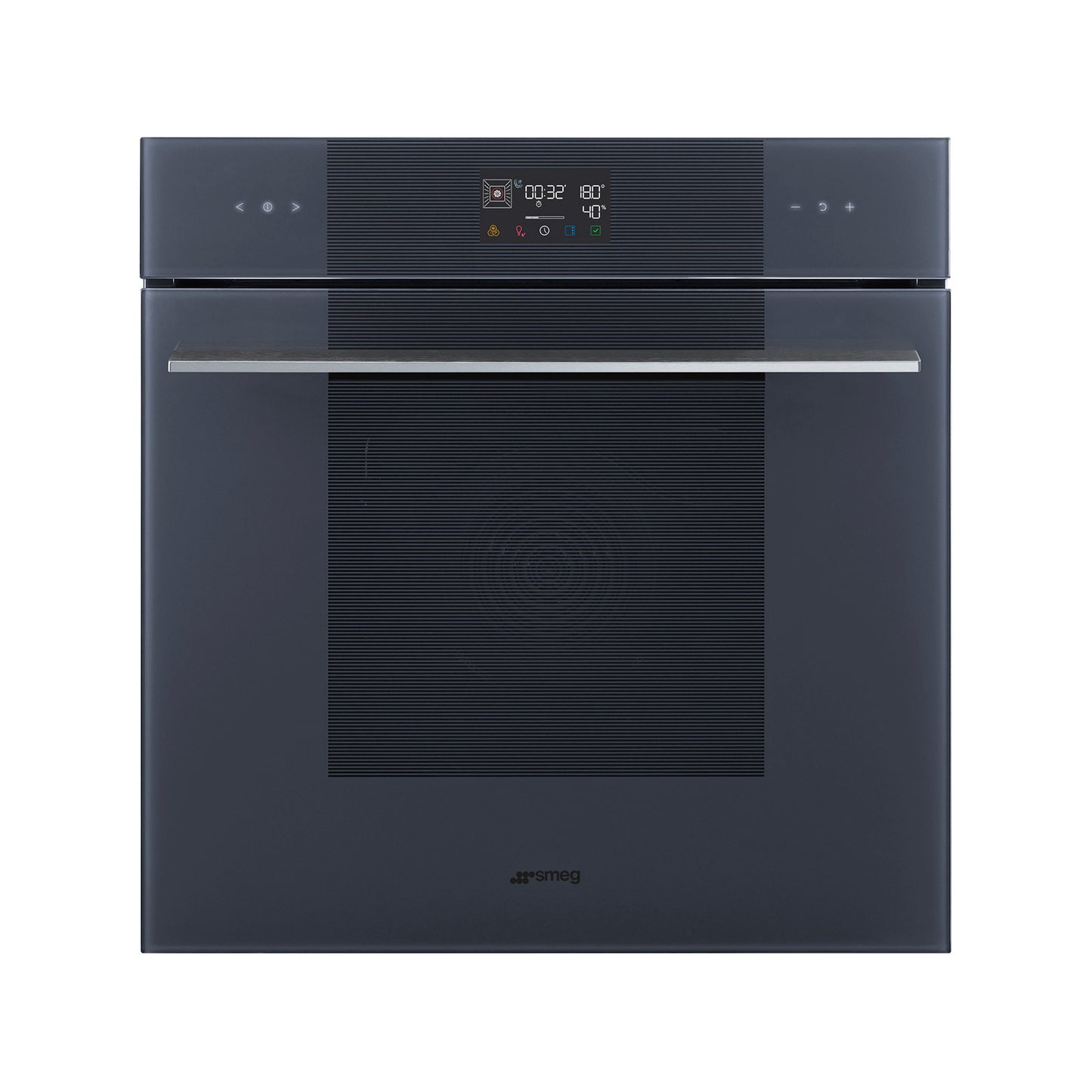 Dark Slate Gray SMEG Linea Galileo SteamOne Oven