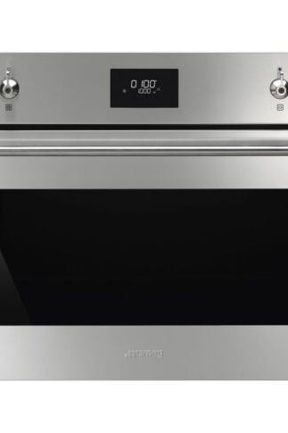 Dark Gray SMEG Classic Galileo Combi Microwave Oven, Micro Compact