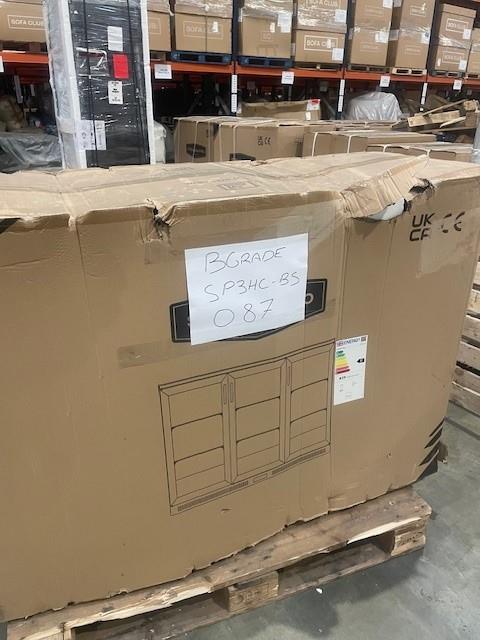 Dim Gray Sterling Pro Green SP3HC-BS Sliding Triple Door Bottle Cooler, 274 x 330ml Bottles - Out Of Stock