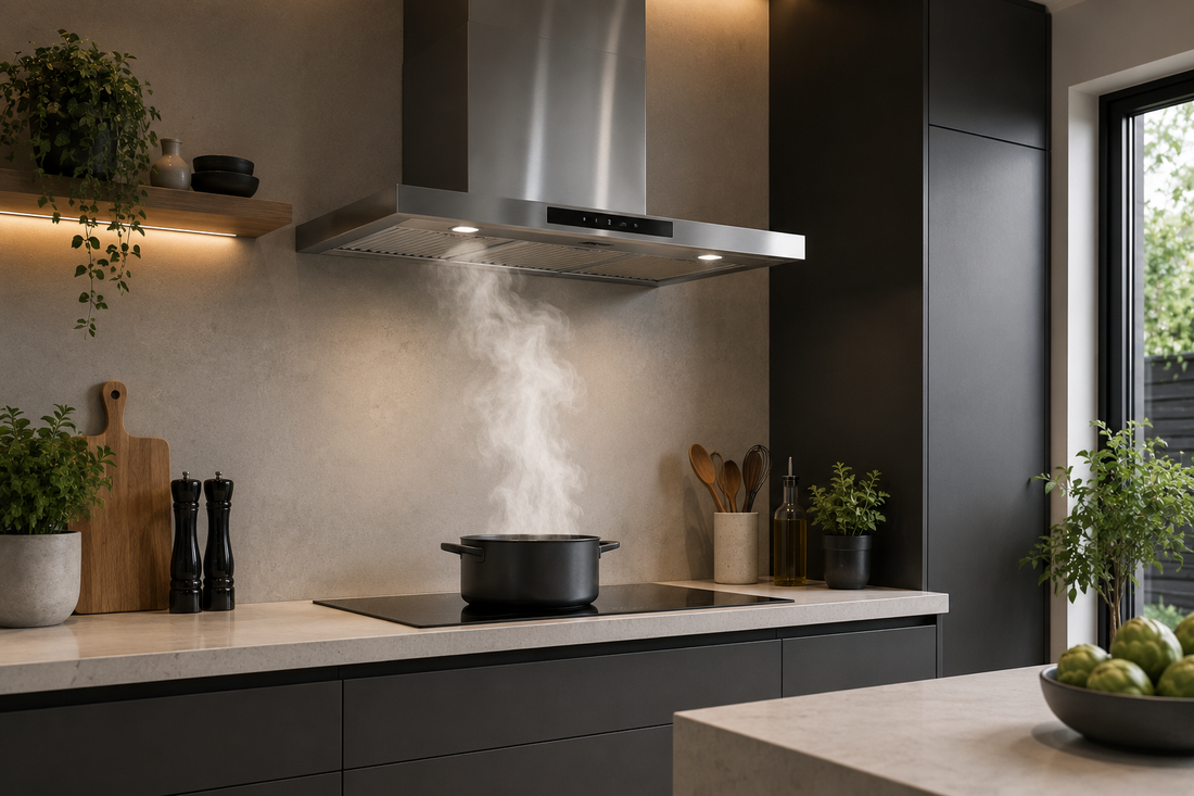 Cooker Hoods Explained: Extraction Rates, Ducting & Sizing (UK Guide 2026)