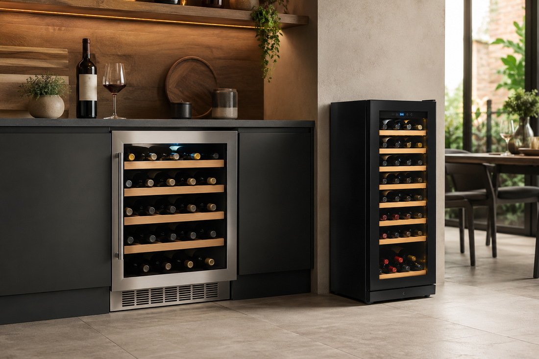 Wine Coolers Explained: Zones, Bottle Counts & Built-In vs Freestanding (UK Guide 2026)