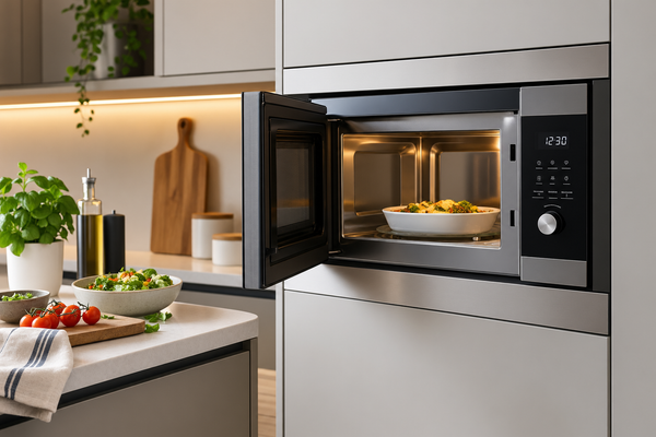 Built-In Microwaves Explained: Solo, Grill and Combi (UK Buying Guide 2026)