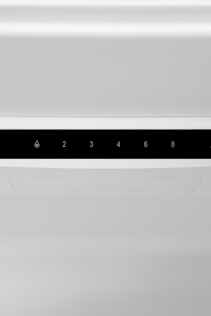 Light Gray SIA Freestanding 252L Fridge Freezer