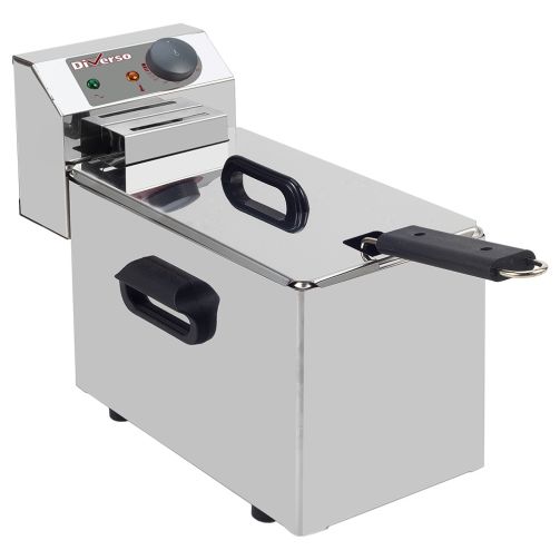 Gray Diverso WR-EF04-S4 Electric table top fryer 4 liters - Contact Us For Availability