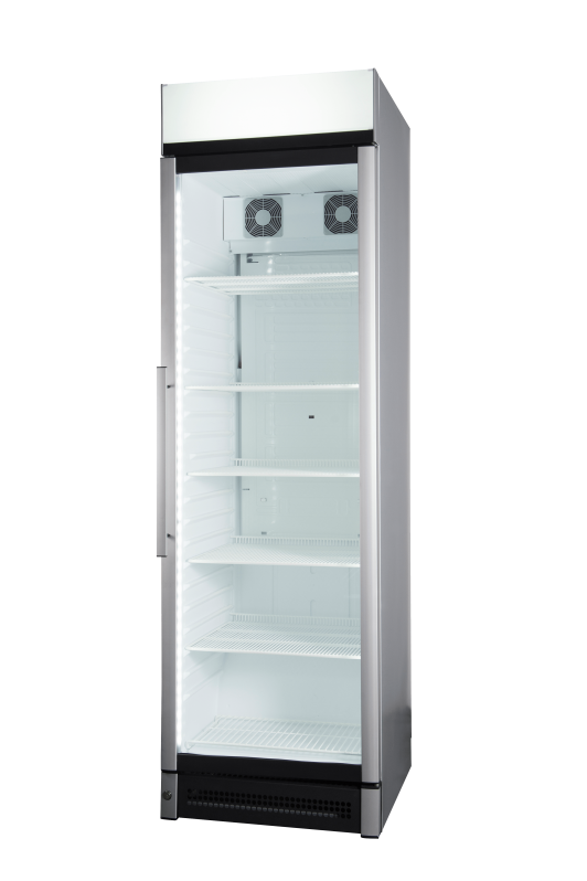 Light Gray Vestfrost M 190 Single Door Display Fridge, 381 Litres - Discontinued
