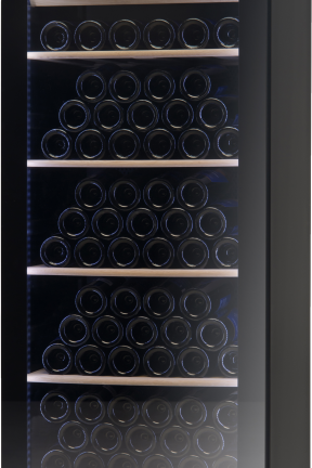 Dark Slate Gray Vestfrost WFG 185 Multi-Zone Upright Wine Cabinet, 197 x 750ml Bottles - In Stock