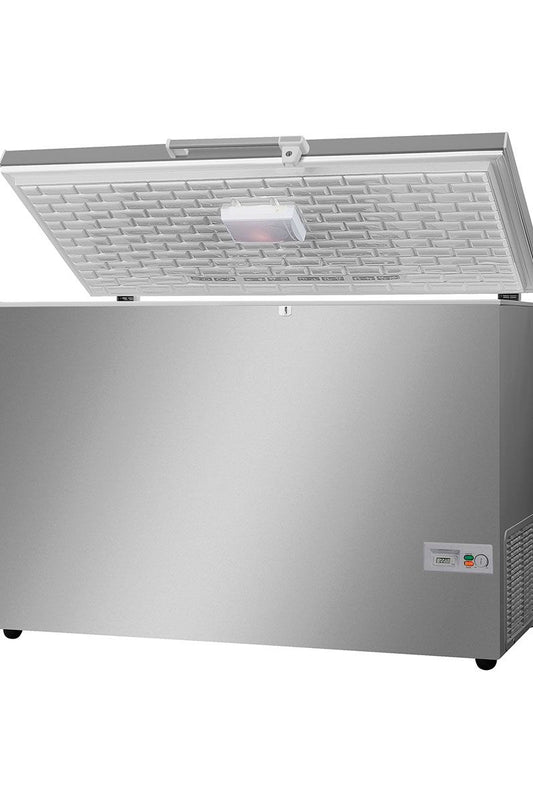 Dark Gray Vestfrost SZ362-STS Stainless Steel Commercial Chest Freezer, 373 Litres - Out Of Stock
