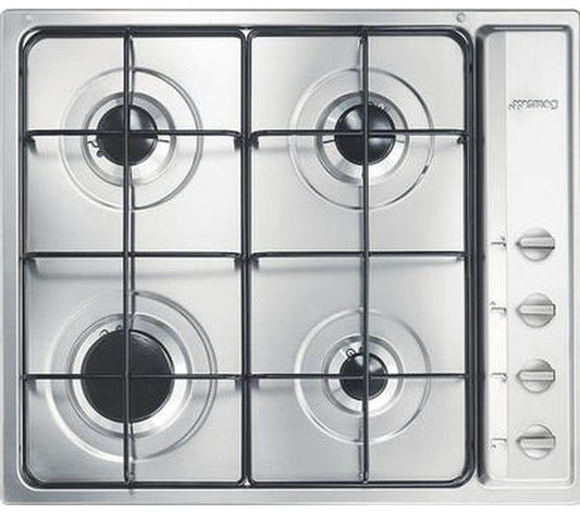 Light Gray SMEG Cucina Hob, Gas, 590 mm