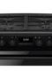 Black CFD600MB 60cm Freestanding Duel Fuel cooker with Gas Hob