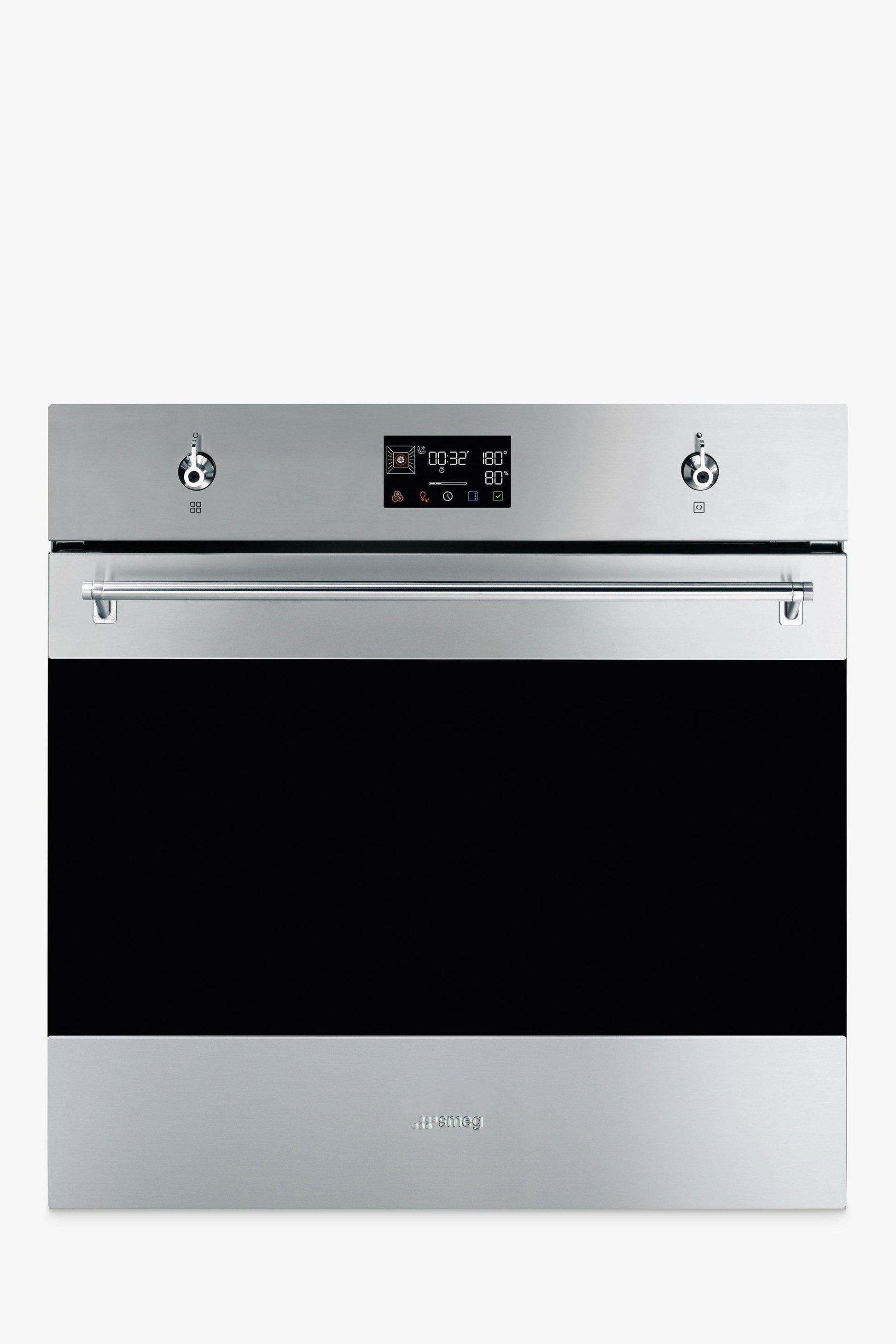Black SMEG Classic Galileo Oven, SteamOne