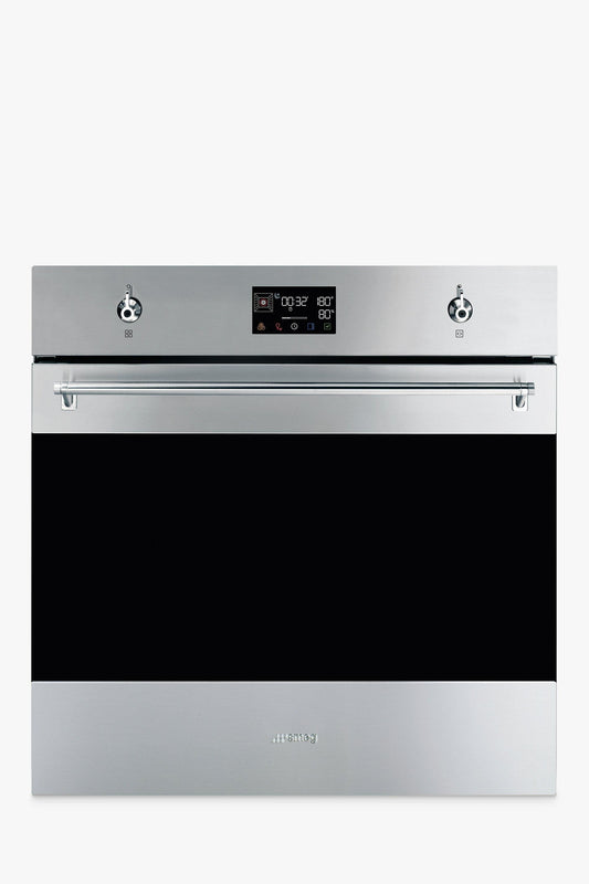 Black SMEG Classic Galileo Oven, SteamOne