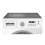 CDA 7kg Integrated Washing Machine 1200rpm - White - Core Appliances