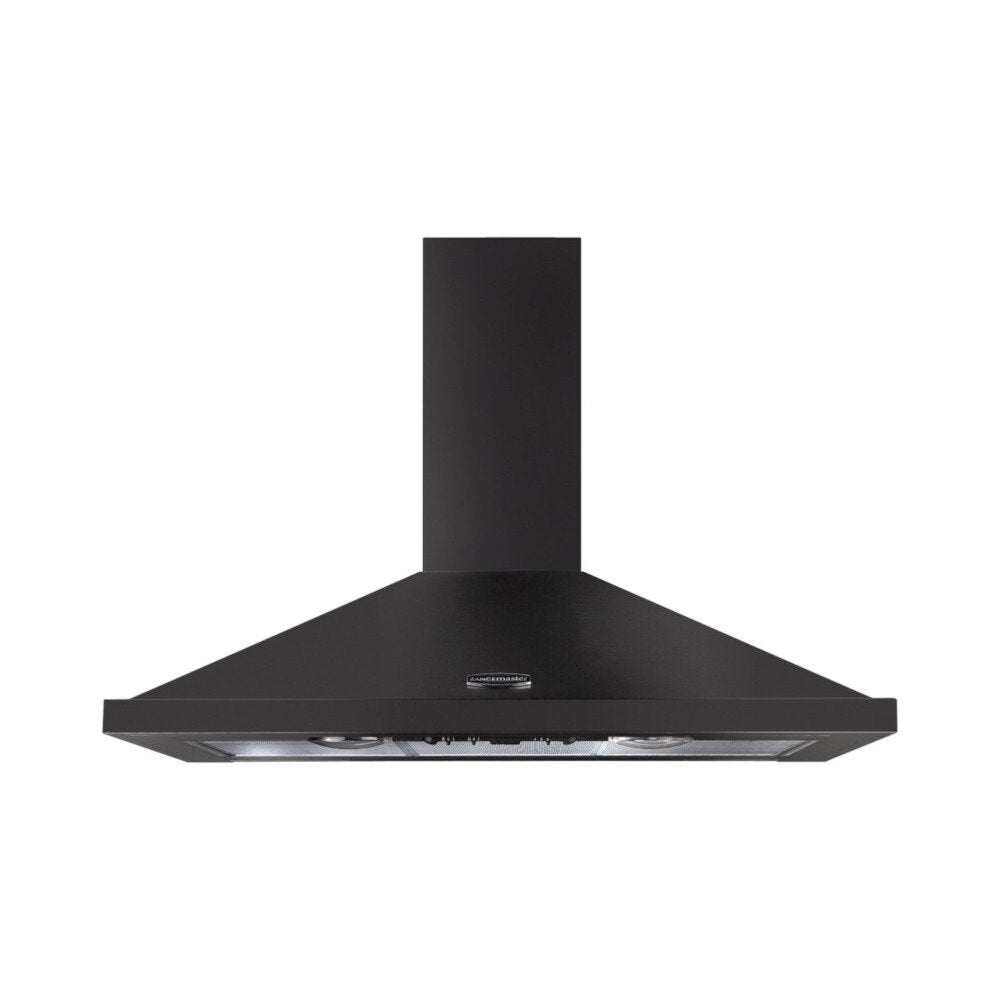 Dark Slate Gray Rangemaster 110 Chimney Hood, Width 1100 mm