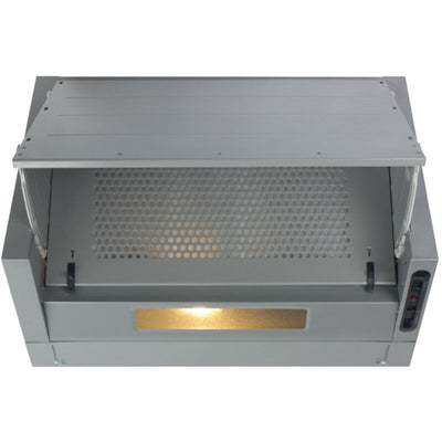 CDA 60cm Integrated Extractor Hood - Silver