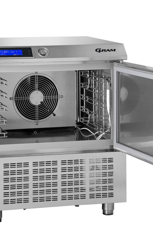 Dark Gray Hoshizaki KPS 21 SH U Stainless Steel Blast Chiller / Freezer, 22kg/12kg - Contact Us For Availability