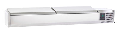 Sterling Pro Cobus SPT1800-330-SS Topping Well with Stainless Steel Lid, 8 x GN1/4 - In Stock