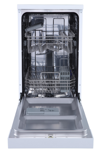 Light Slate Gray SIA 45cm White Freestanding Dishwasher