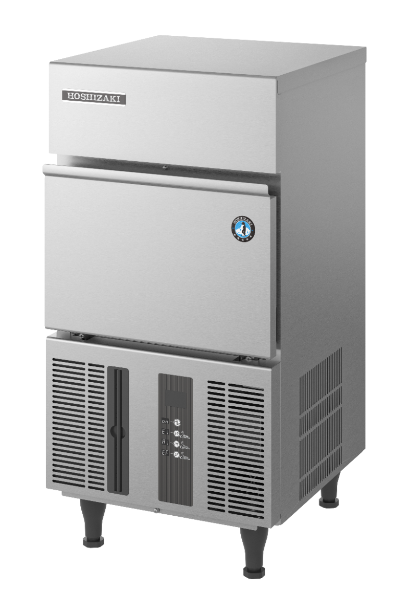 Gray Hoshizaki IM-30CWNE-HC Self Contained Cube Ice Maker, 30kg/24hrs Output / 11.5kg Storage - Contact Us For Availability