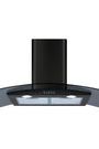 Dark Slate Gray ECP92BL Curved glass extractor