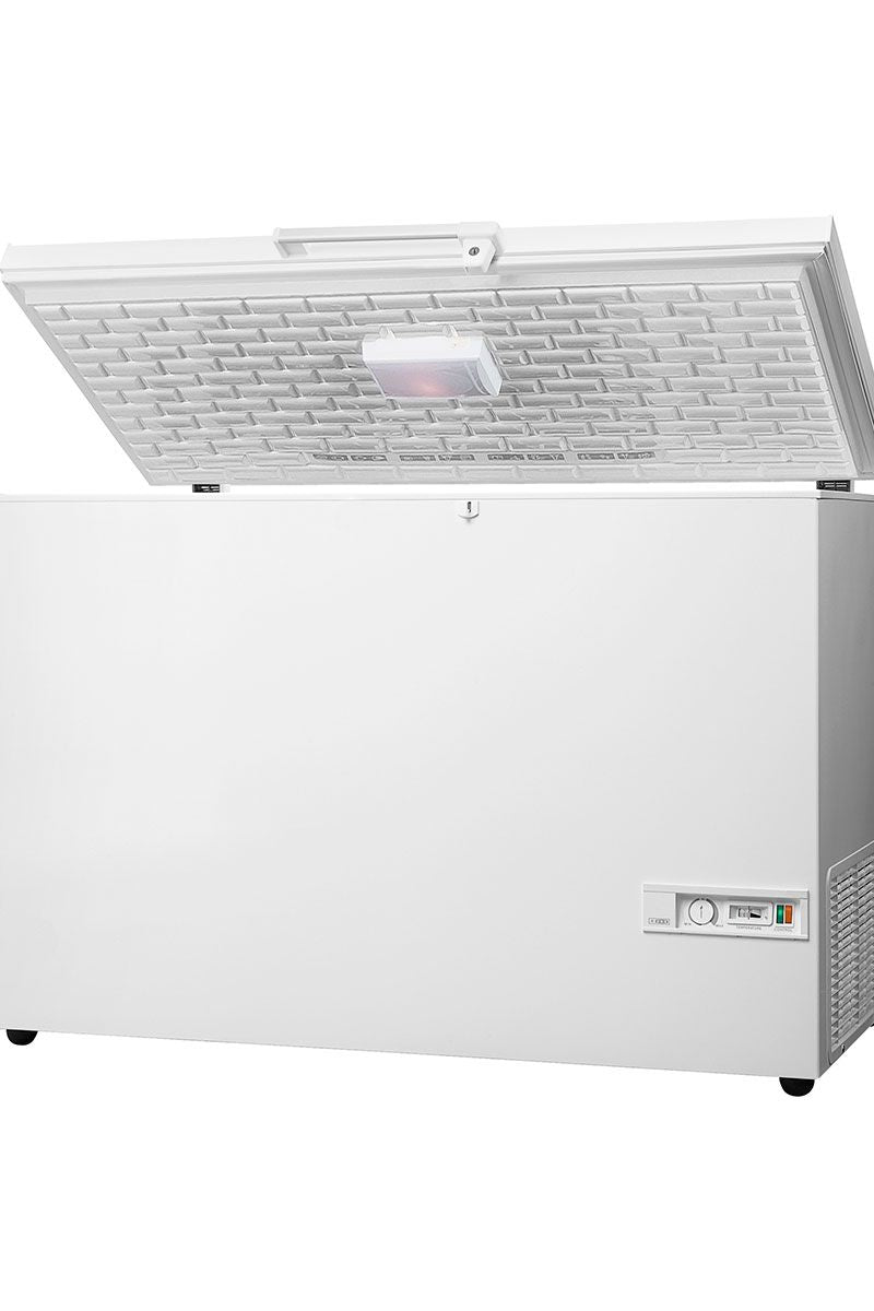Light Gray Vestfrost SZ362-WH White Commercial Chest Freezer, 373 Litres - In Stock
