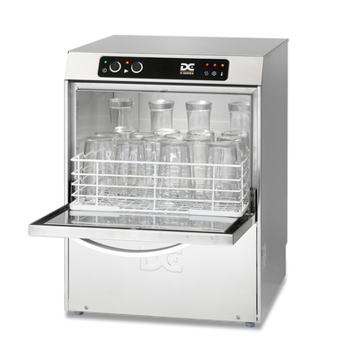 DC SG40 Standard Range 400mm Basket Frontloading Commercial Glasswasher, 16 Pint Capacity - Contact Us For Availability