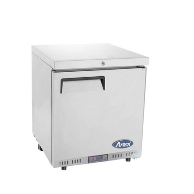 Atosa Single Door Undercounter Fridge Cabinet, 145 Litres