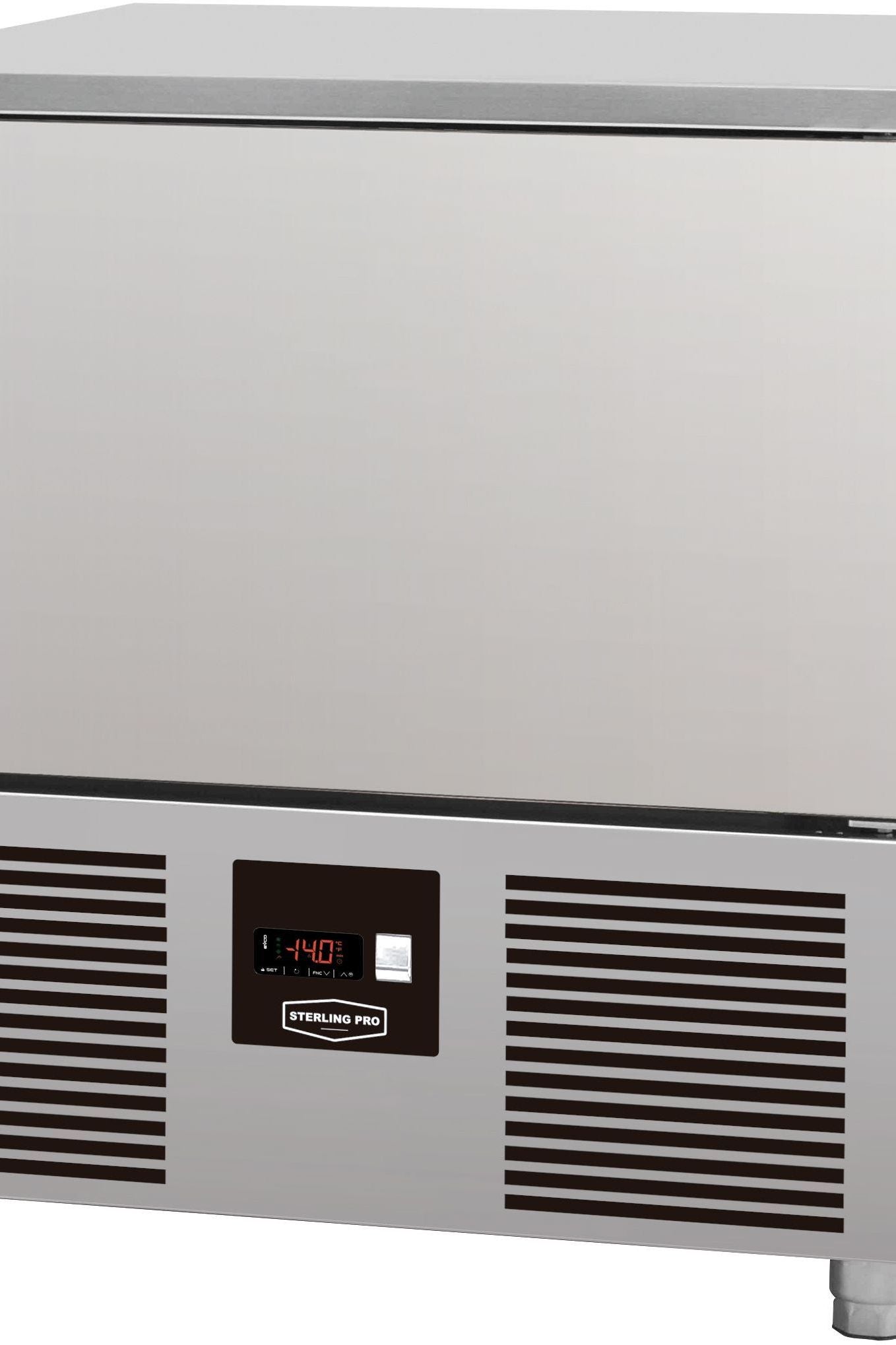 Gray Sterling Pro SP0523BC 5 Grid Single Door Blast Chiller / Freezer, 23kg/13kg - Discontinued