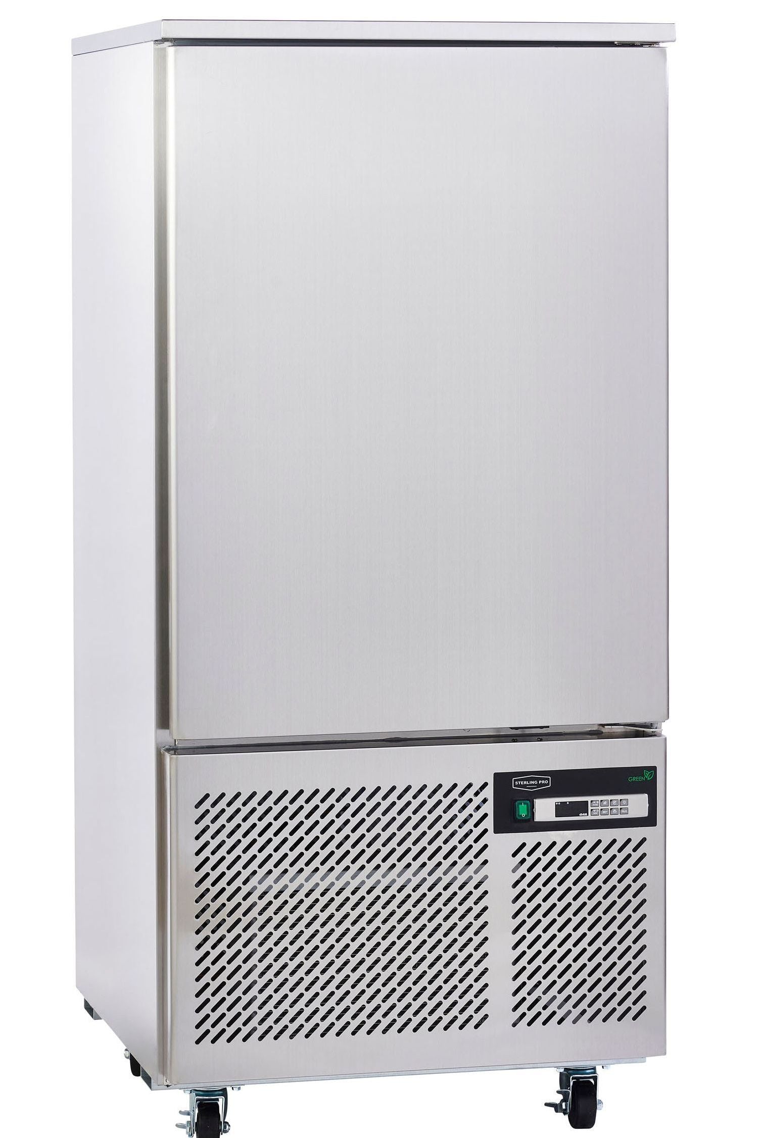 Light Gray Sterling Pro Cobus SP60BC 13 Grid Single Door Blast Chiller / Freezer, 60kg/38kg - In Stock