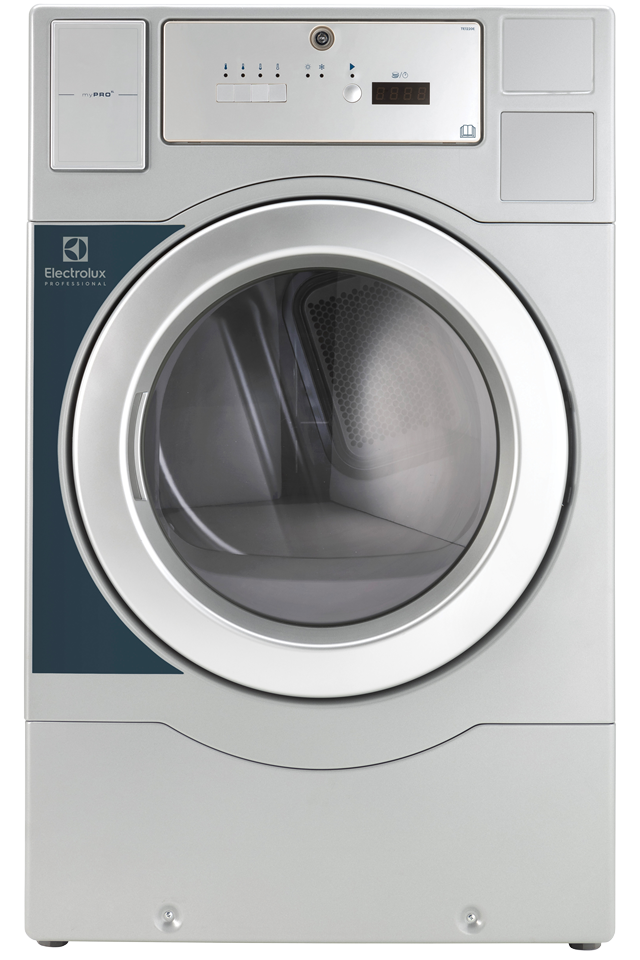 Gray Electrolux Professional TE1220G myPRO XL Smart Gas Vented Dryer, 12kg - Low Stock