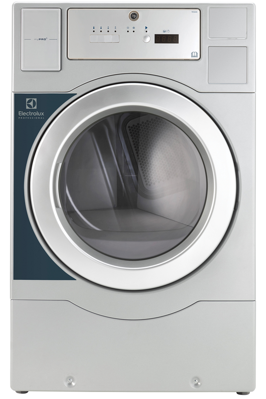 Gray Electrolux Professional TE1220G myPRO XL Smart Gas Vented Dryer, 12kg - Low Stock