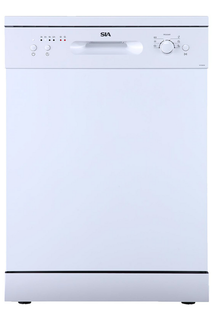 Lavender SIA 60cm White Freestanding Dishwasher