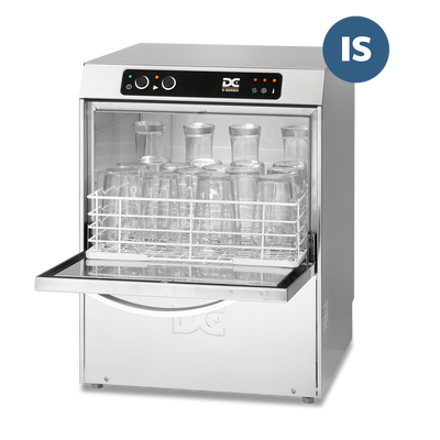 DC SG40IS Standard Range 400mm Basket Frontloading Commercial Glasswasher with Integral Water Softener, 18 Pint Capacity - Contact Us For Availability