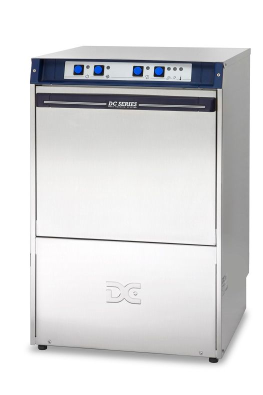 Light Gray DC PD50 Premium Range 500mm Basket Frontloading Commercial Dishwasher, 18 Plates - Contact Us For Availability