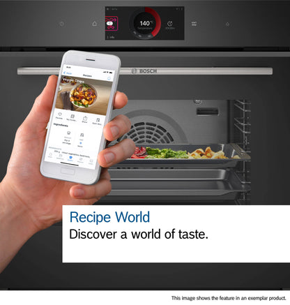 Bosch HBG7741B1B Series 8 Built-In Multifunction Oven – Black
