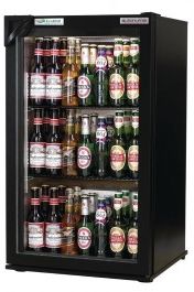 Black Autonumis RUC00001 EcoChill Single Door Bottle Cooler, 84 x 330ml Bottles - Contact Us For Availability