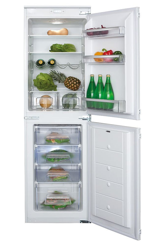 Light Gray FW852 Integrated 50/50 combination fridge freezer