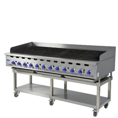 Hobart BCB1800-1 Bonnet 1800mm Gas Charbroiler, 44.4kW - Contact Us For Availability
