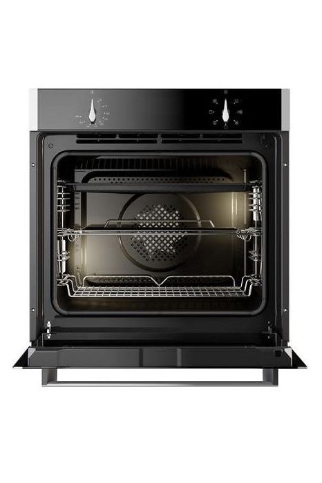 Black SL100SS Seven function fan oven