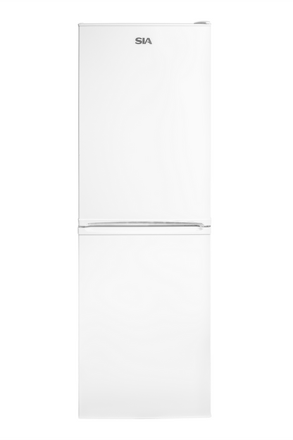 White Smoke SIA White Freestanding 149L Combi Fridge Freezer