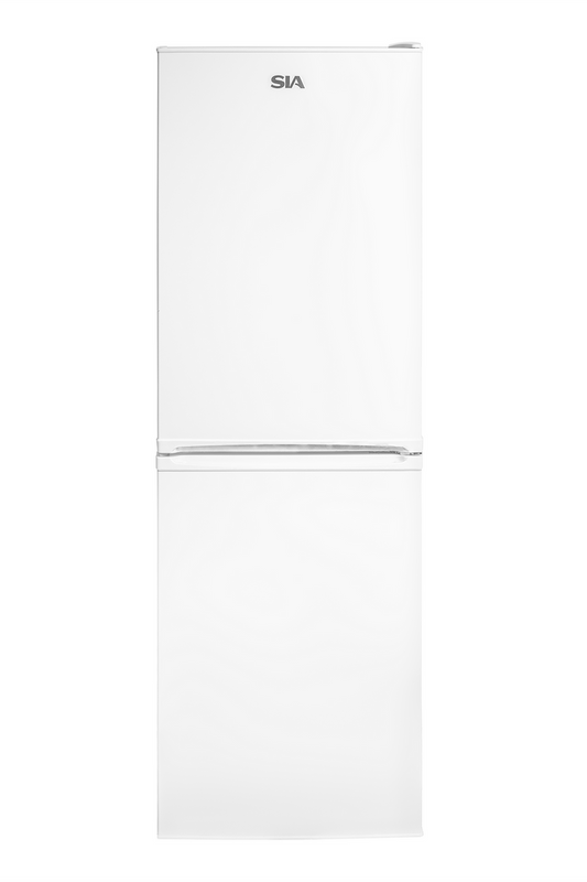 White Smoke SIA White Freestanding 149L Combi Fridge Freezer