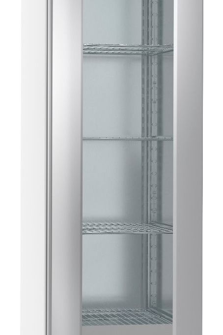 Gray Hoshizaki Gram ECO MIDI FG 60 LLG 4W K Glass Single Door Display Upright Freezer, 407 Litres - Discontinued