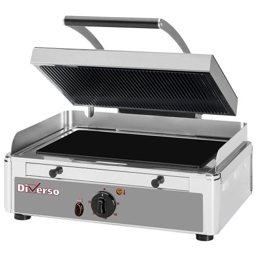 Dark Gray Diverso WR-MGVE-45 Grill Panini MEDIUM vitroceramics - Contact Us For Availability