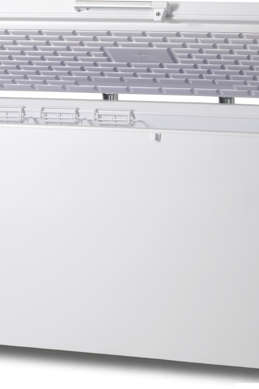 Light Gray Vestfrost VT306 Low Temperature (-25 °C to -45 °C) Chest Freezer, 296 Litres - Low Stock