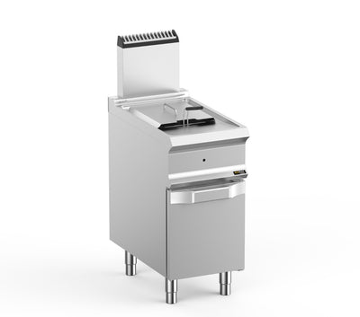 Hobart Ecomax HEFRG74A Floorstanding Single Basket Gas Fryer, 4 Litres - Contact Us For Availability